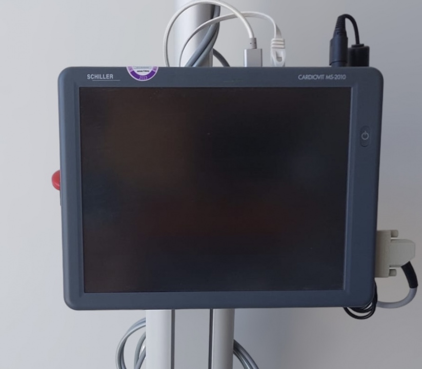 Schiller Cardiovit MS-2010 12-Kanal-EKG-System, gebraucht