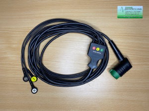 EKG-Kabel für LP12 / LP15 / LP20, 3-polig