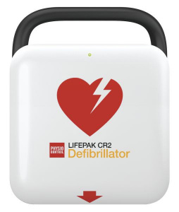LIFEPAK® CR 2 vollautomatischer Defibrillator, USB, German, Handle